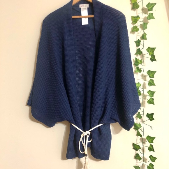 Free People Caravan Waffle Knit Kimono - Picture 4 of 10